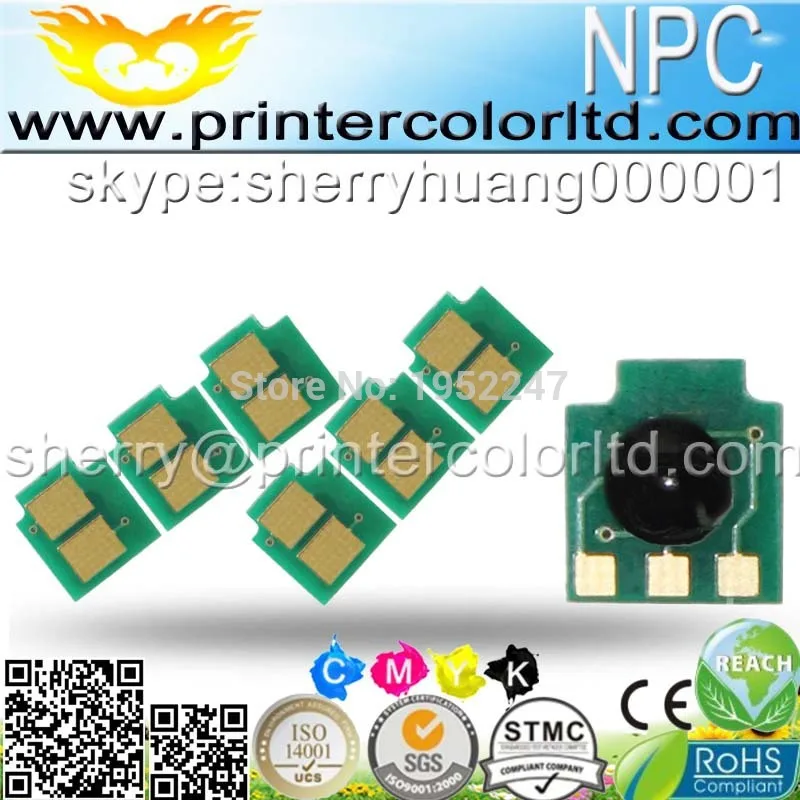 4005) тонер лазерного принтера чип сброса для hp CB400A-CB403A Цвет LaserJet CP4005 CP4005n CP4005dn bkcmy-7.5k