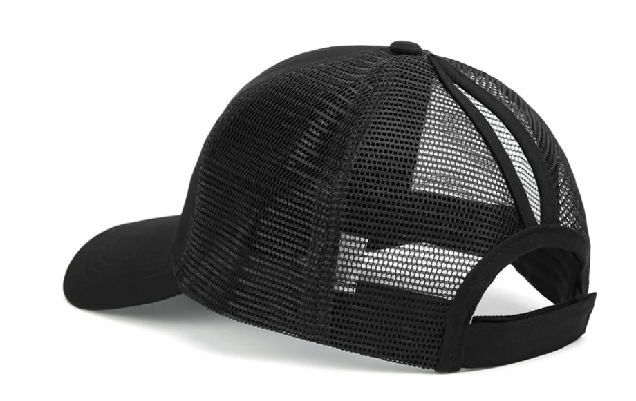 Лидер продаж, Беговая Кепка «конский хвост», женская, грязная булочка, Snapback, летние сетчатые шапки, Повседневная Спортивная Кепка s, Прямая поставка, регулируемая уличная Кепка в стиле хип-хоп