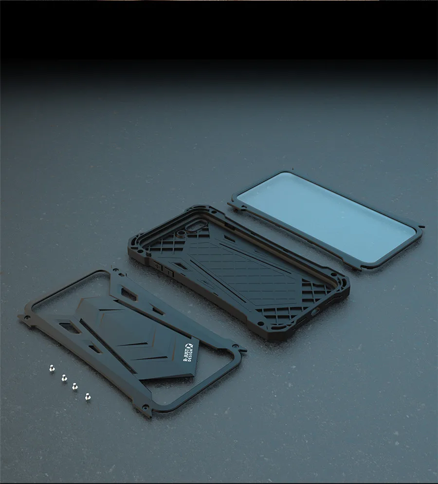 Сверхпрочный чехол для iPhone 8 Doom бронированный металлический чехол для iPhone 7 7 plus R-просто противоударный чехол для iPhone 8 plus