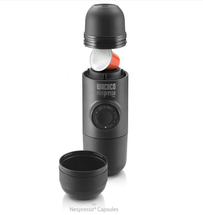 Портативный кофе Mechine мини Nespresso кофеварка извлечение порошка Открытый