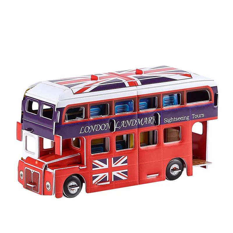 3d трехмерная головоломка бумажная Детская образовательная игрушка модель