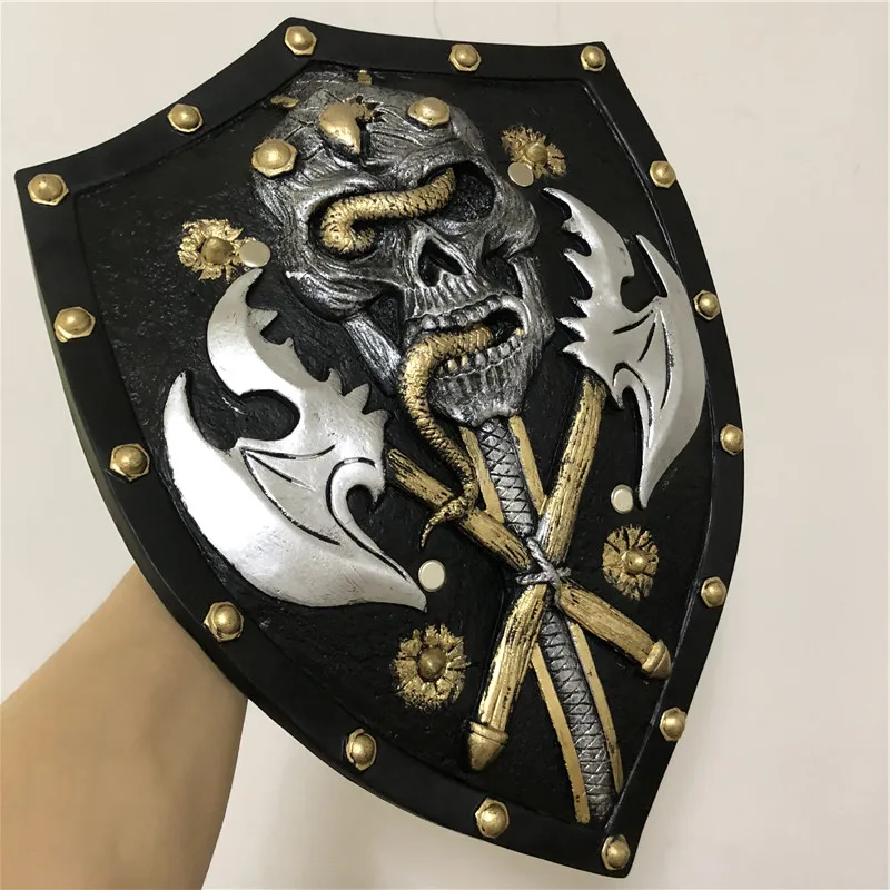 Экшн фигурка из аниме Мрачный Жнец топор с головой скелета реквизит для косплея