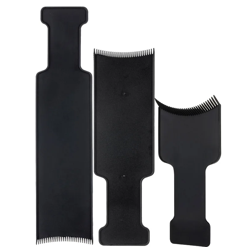 Инструменты для укладки расческа окрашивания волос на длинной доске черная