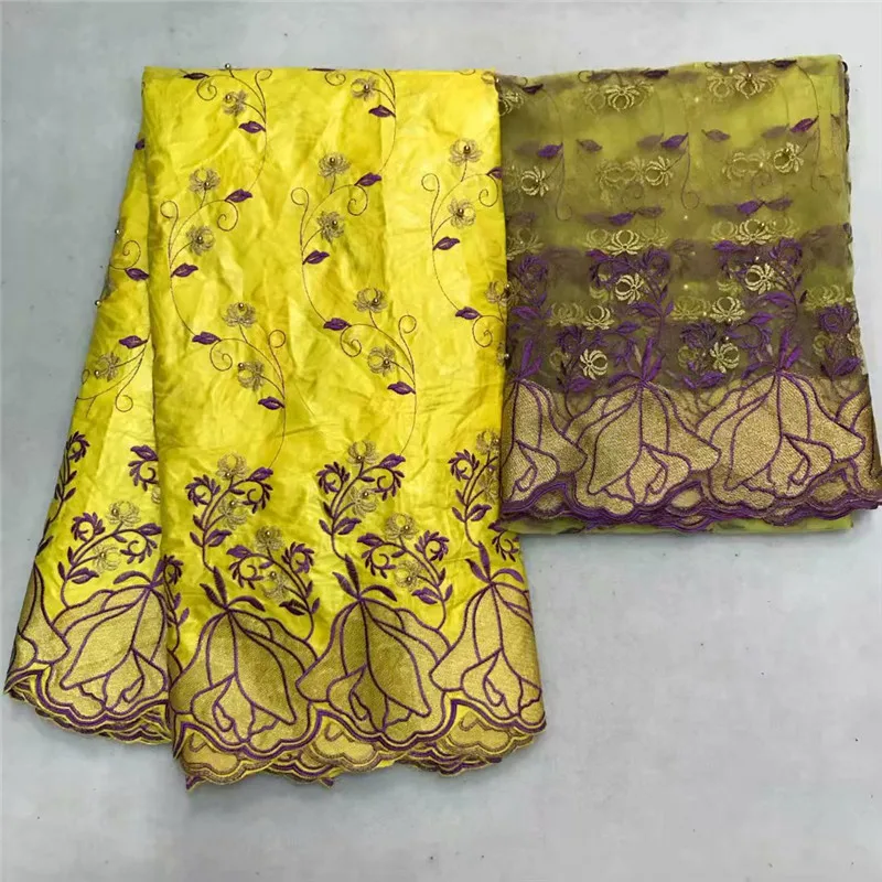 Нигерийские Свадебные Платья материал Базен brode getzner с бисером tissu африкен