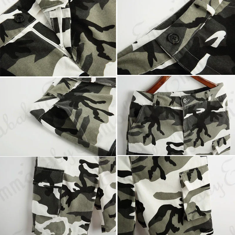 Камуфляжные шорты для женщин новинка 2018 женские повседневные камуфляжные