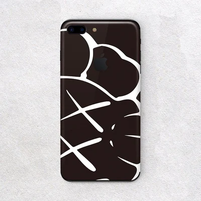 020 Наклейка на телефон для Apple 6/6S 7 8 Plus, наклейка на телефон для iPhone X XR Xs Max, защита задней крышки, пленка с бесплатной прозрачной крышкой - Цвет: 020