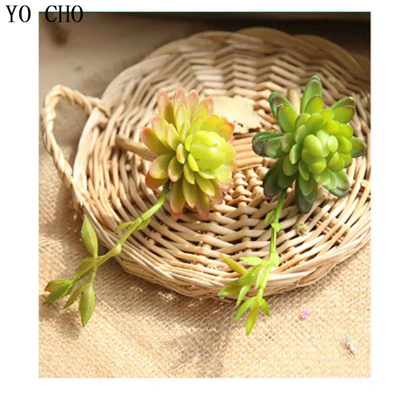 YO CHO 1 шт. Искусственные суккуленты искусственное растение искусственные цветы