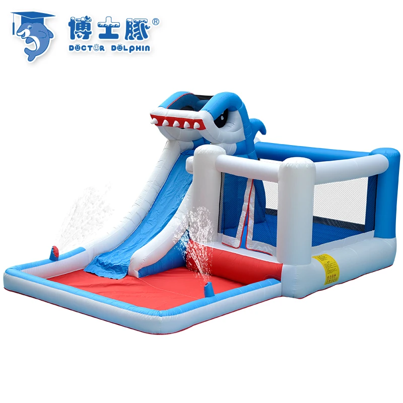 Акула надувные игрушки надувной батут замок для Рождественский подарок ребенка
