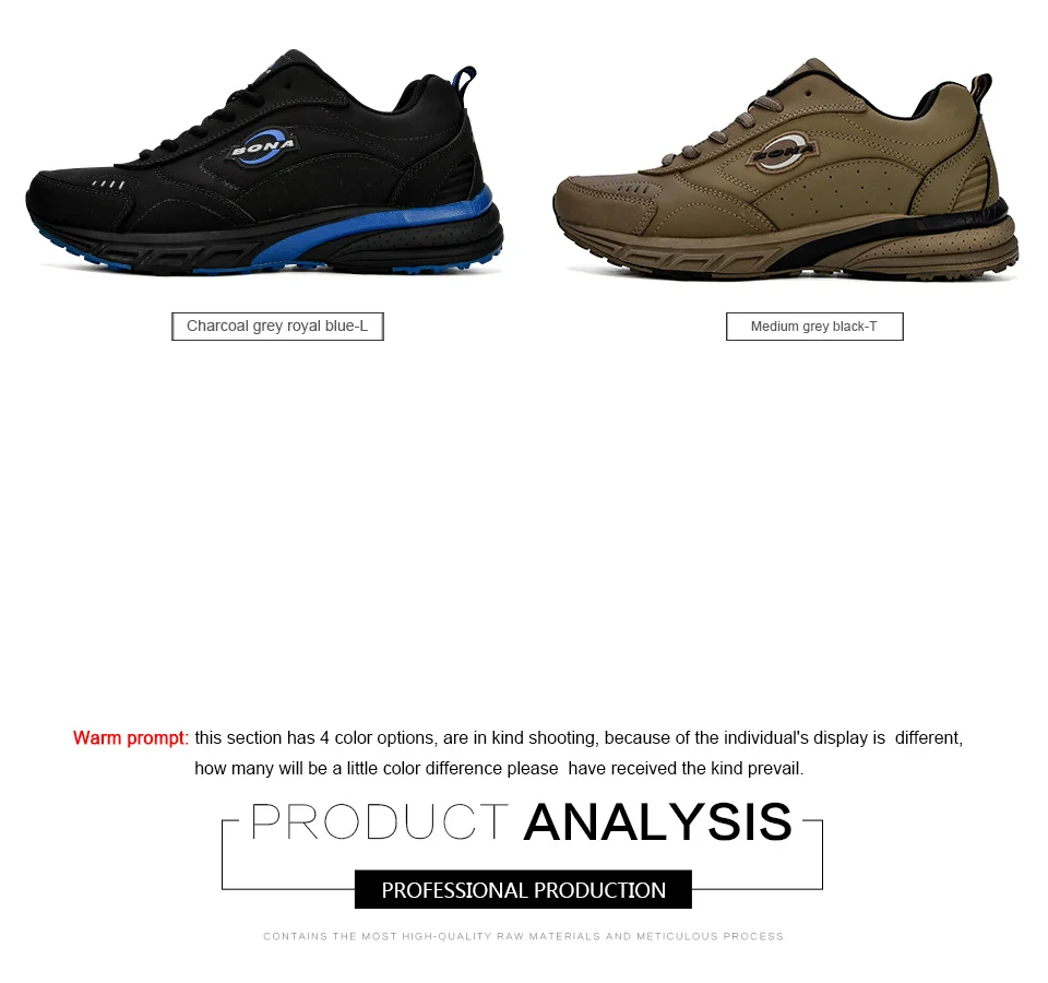 BONA/Новинка года; Мужские дышащие кроссовки; zapatillas hombre; уличные спортивные кроссовки; легкие кроссовки для ходьбы; Мужская обувь для бега