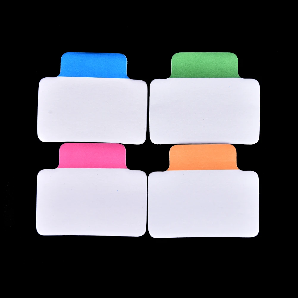 Мини закладки BookmarkNote информация этикетки индекс наклейки липкие заметки цвет