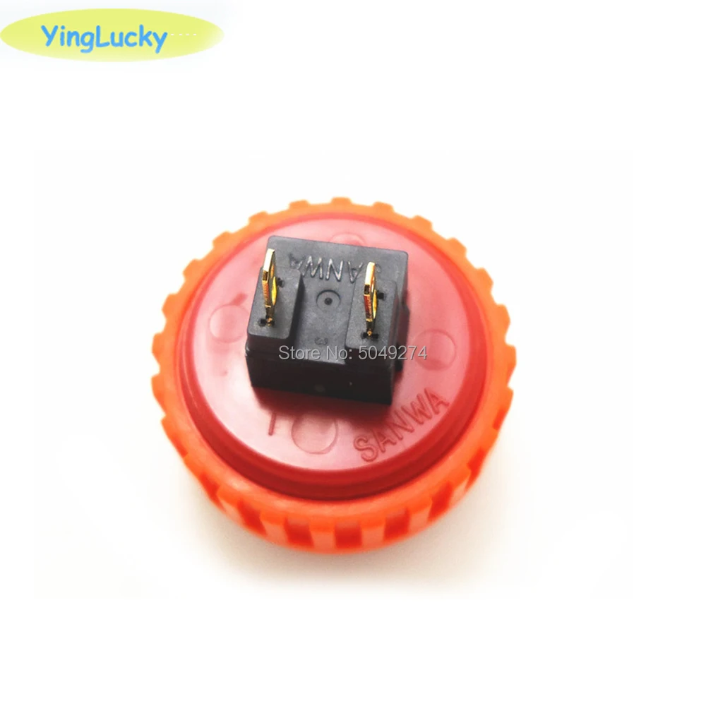 1 пьезас OBSN-30 оригинальная sanwa botón sanwa гайка 24 мм 30 мм sanwa кнопка с кнопкой имеет Аркадный Игровой картридж