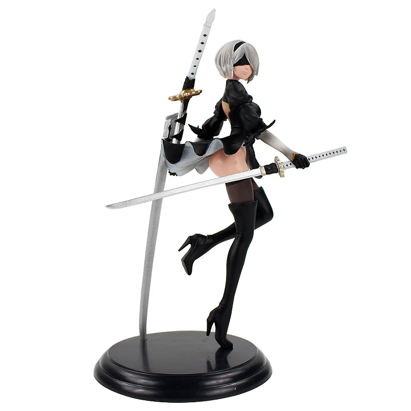25 см NieR Automata jorha № 2 Тип B 2B Banpresto ПВХ фигурка Коллекция Модель игрушки куклы Подарки для детей