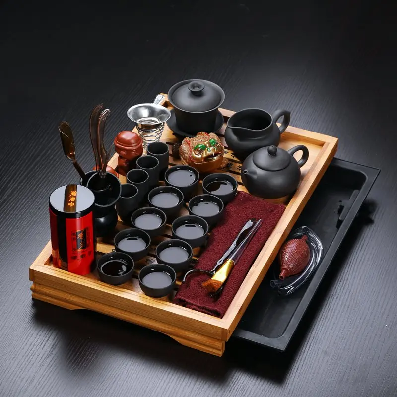 2019 горячая Распродажа 32 шт посуда китайский набор из исинской глины гайвань