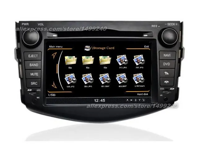 Для Toyota RAV4 RAV 4 2005 ~ 2012 Автомобильная навигационная система GPS + радио ТВ DVD iPod BT 3G WIFI