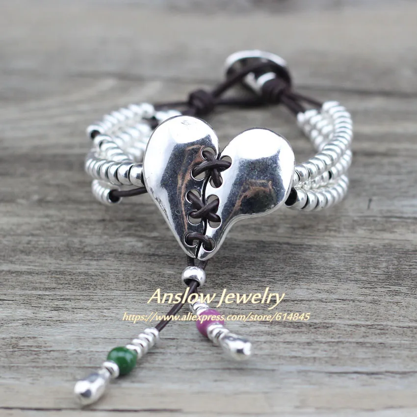 Anslow бренд высшего качества ручной работы творческий оригинальный дизайн сердце