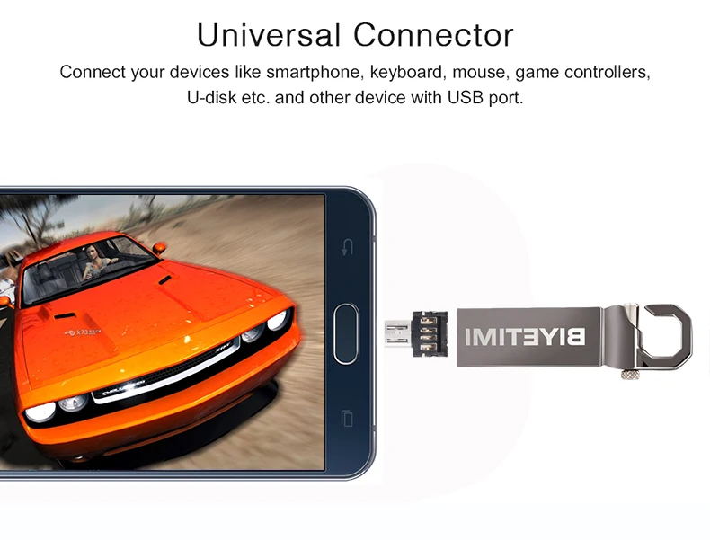 BIYETIMI мини адаптер Micro-USB 2,0 разъем транспортный для