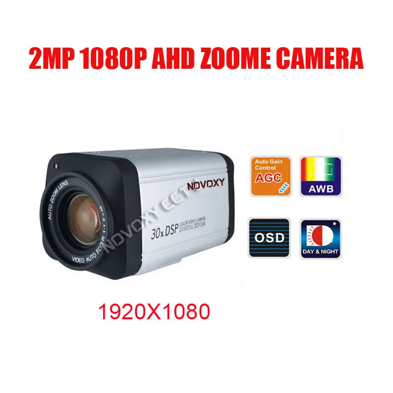 Sony imx323 2mp 1080 P AHD зум Камера 30X оптический 3.3-99 мм объектив с переменным фокусным расстоянием ИК- зум Камера безопасности Камера
