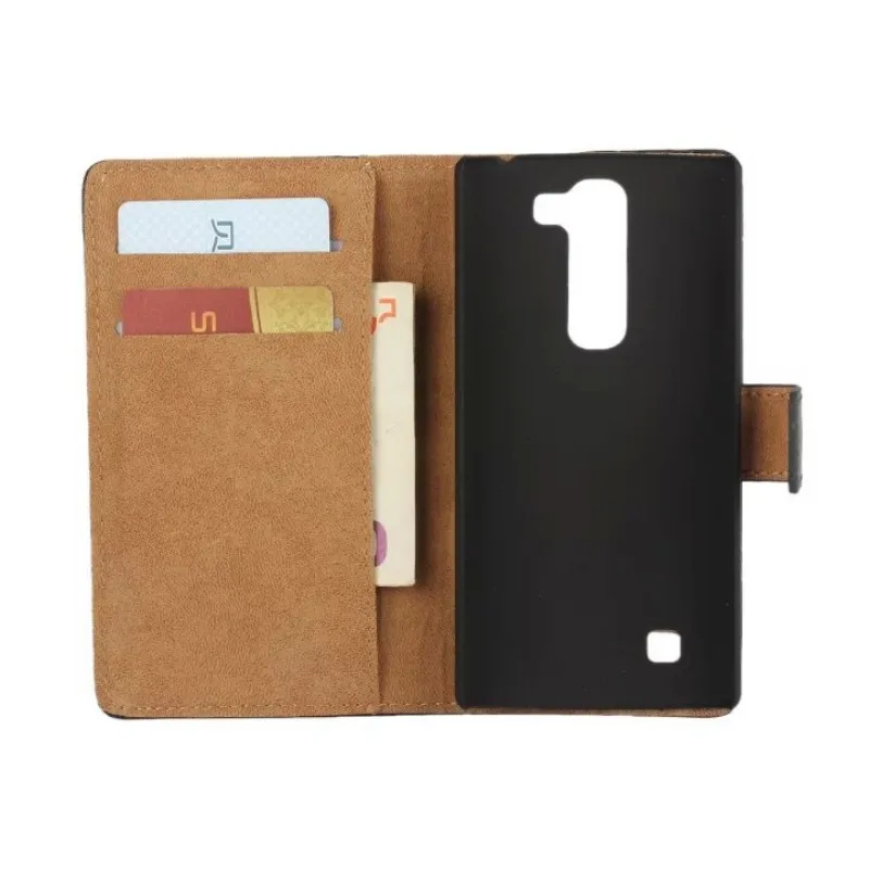 Чехол-книжка из натуральной кожи для LG K10/K4/X Cam/Spirit 4G LTE/Magna/Leon/L90 D405/L80/L70/L40 с