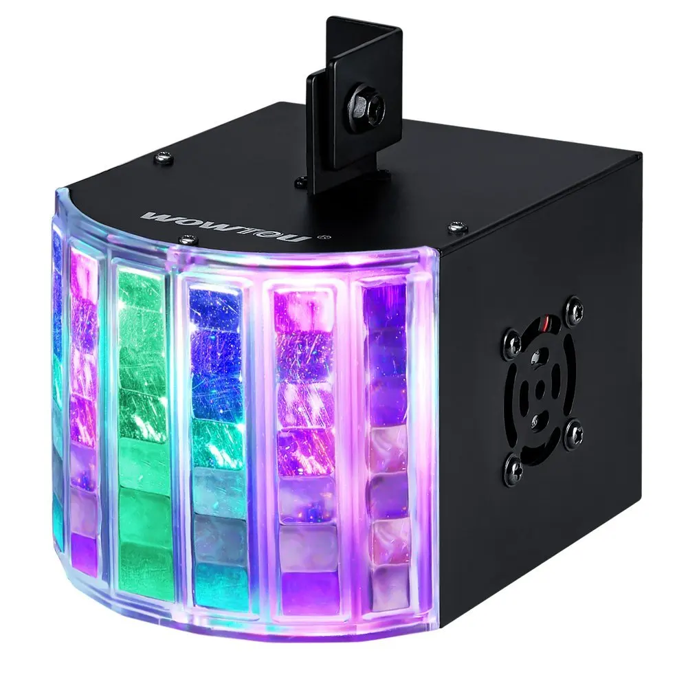 DJ огни DMX звуковая музыка активированная 18 Вт RGB LED стробоскопический эффект
