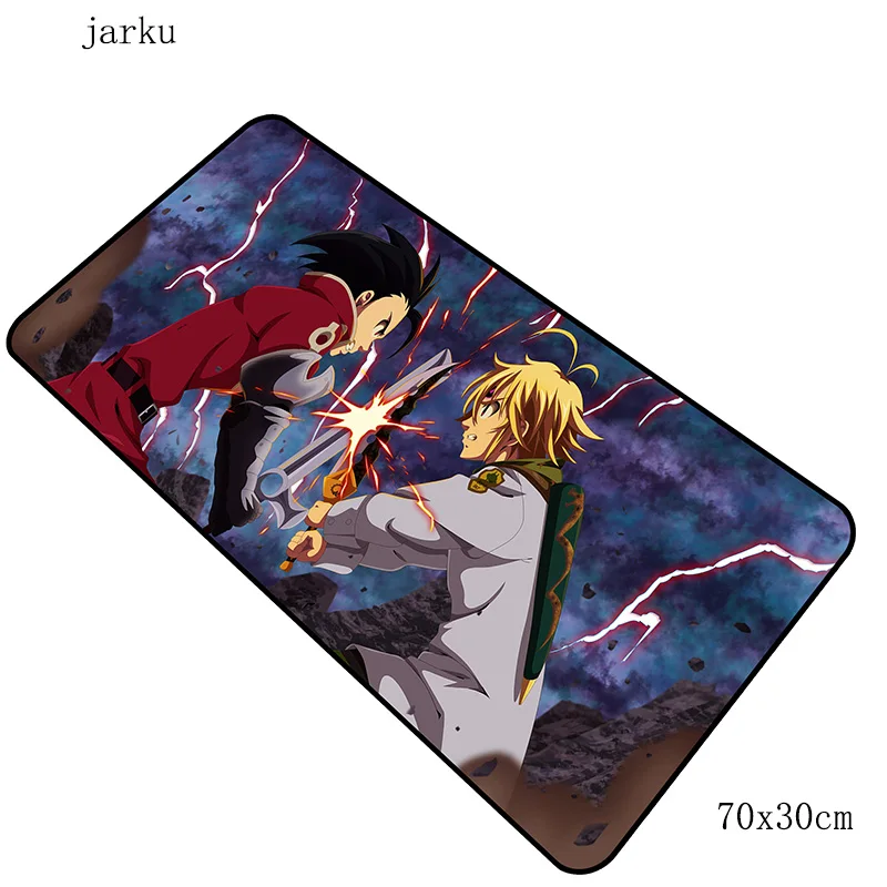 Size700x300x2mm Nanatsu no taizai коврик для мыши 700x300x2 мм игровой коврик для мыши Аниме персональный офисный notbook Настольный коврик для мальчика подарок padmouse геймер коврики - Цвет: Size700x300x2mm
