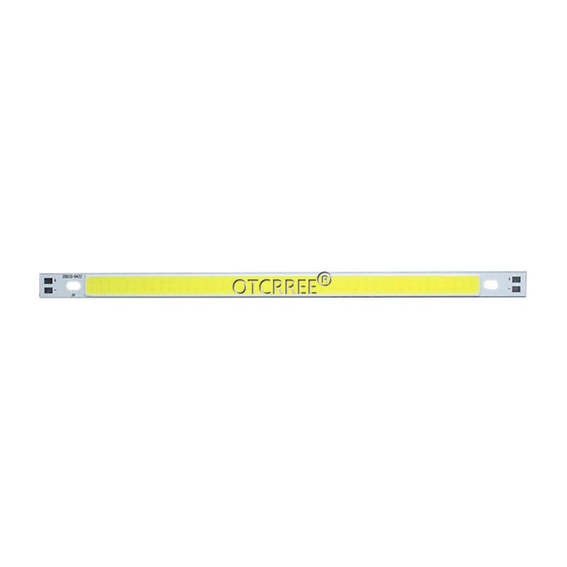 LED COB 200x10 мм 12 В cob светодиодные полосы источник света лампы 10 Вт Теплый Природа