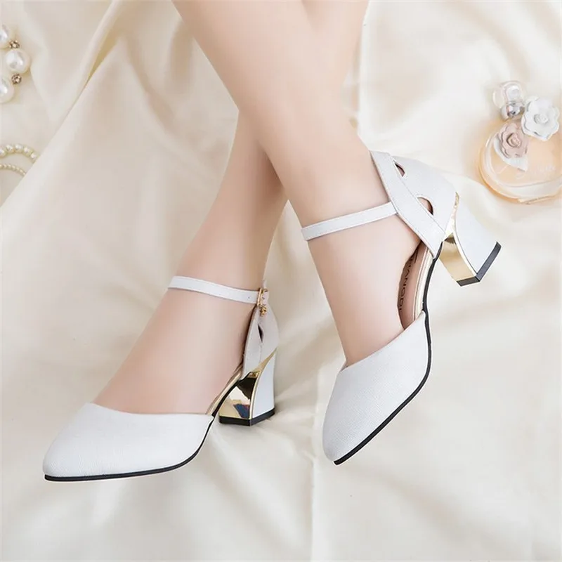 2019 женская обувь туфли-лодочки с острым носком модельные туфли на высоком