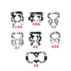 1 шт. стоматологический резиновый зажим для плотины из нержавеющей стали Эндодонтический восстановительный зажим для плотины Ортодонтическое Оборудование для ухода за зубами