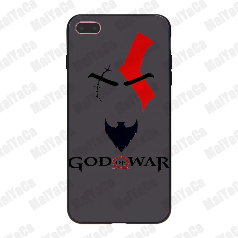 MaiYaCa God of War II прекрасный мягкий чехол для телефона аксессуары iPhone 8 7 6 6S Plus X 10 5 5S SE 5C