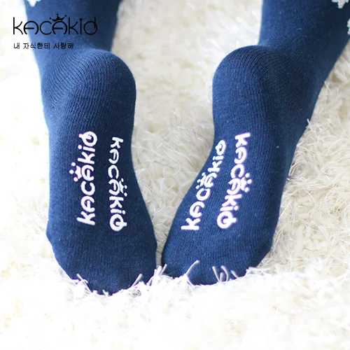 Kacakid/хлопковые колготки для маленьких девочек новые милые детские Нескользящие