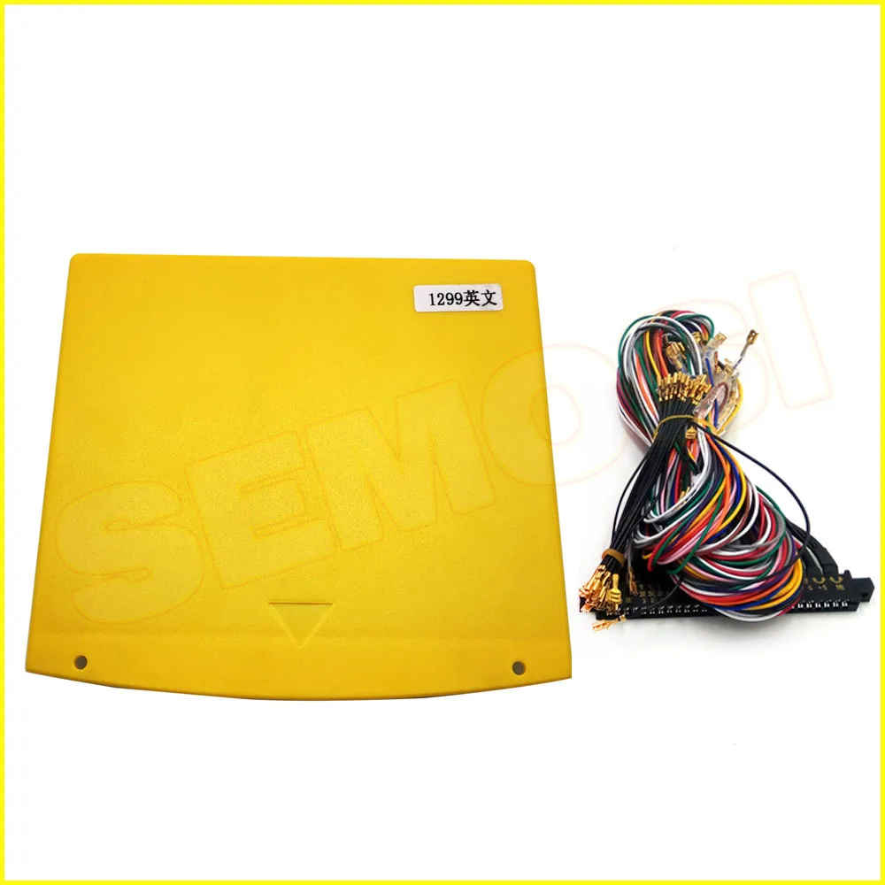Коробка 5S 1299 в 1 игровая доска Jamma MAME аркадный картридж VGA и CGA выход для ЖК CRT игровой автомат часть DIY - Цвет: 1299 PCB with cables