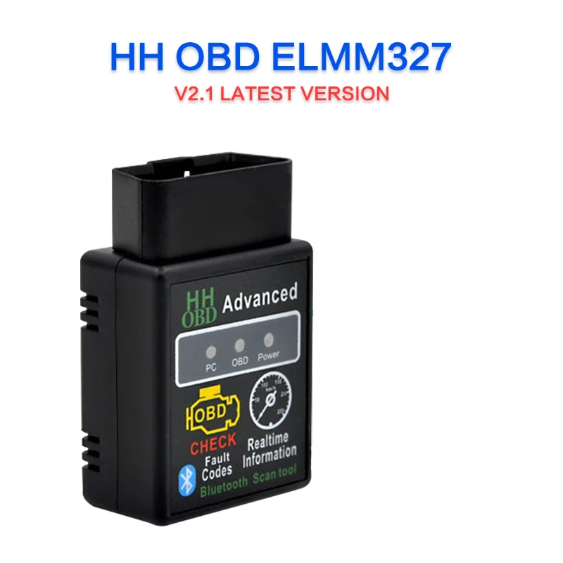 Новый ELM327 Bluetooth диагностический инструмент elm 327 Версия 2 1 OBD2 для Android сканер кода