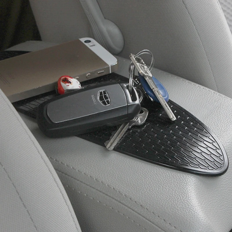 1 х силиконовый овальный нескользящий коврик для приборной панели автомобиля Kia