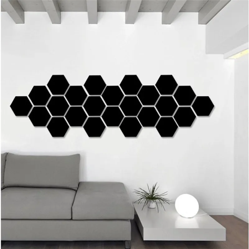 12 шт. акриловые зеркальные наклейки 8 см|mirror decor|room decorationwall sticker |