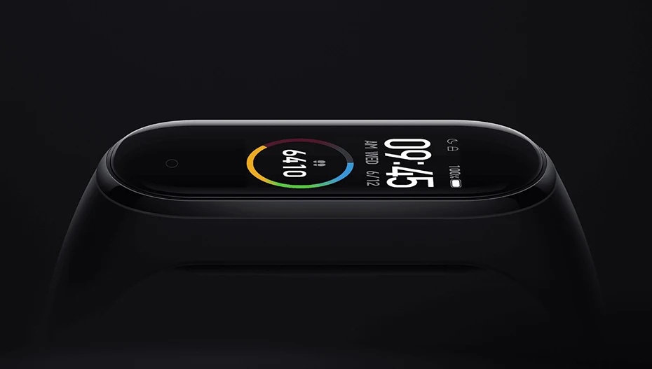 Xiaomi mi-браслет 4 смарт-браслет 3 AMOLED цветной экран mi Band 4 пульсометр фитнес 50 атм водонепроницаемый смарт-браслет 135 мАч