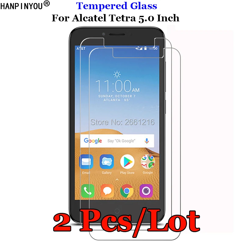 

2 шт./лот для Alcatel Tetra закаленное стекло 9H 2.5D Премиум Защитная пленка для Alcatel Tetra 5,0"