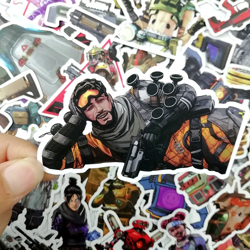 10/50 шт./лот новые игровые СЕРИИ граффити наклейки для мотоцикла автомобиля