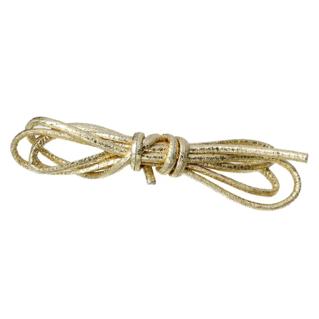 DoreenBeads Полиуретановые Ювелирные Изделия Веревка Золотой 3 мм (1/8 &quot) 5 М 2015 новый |