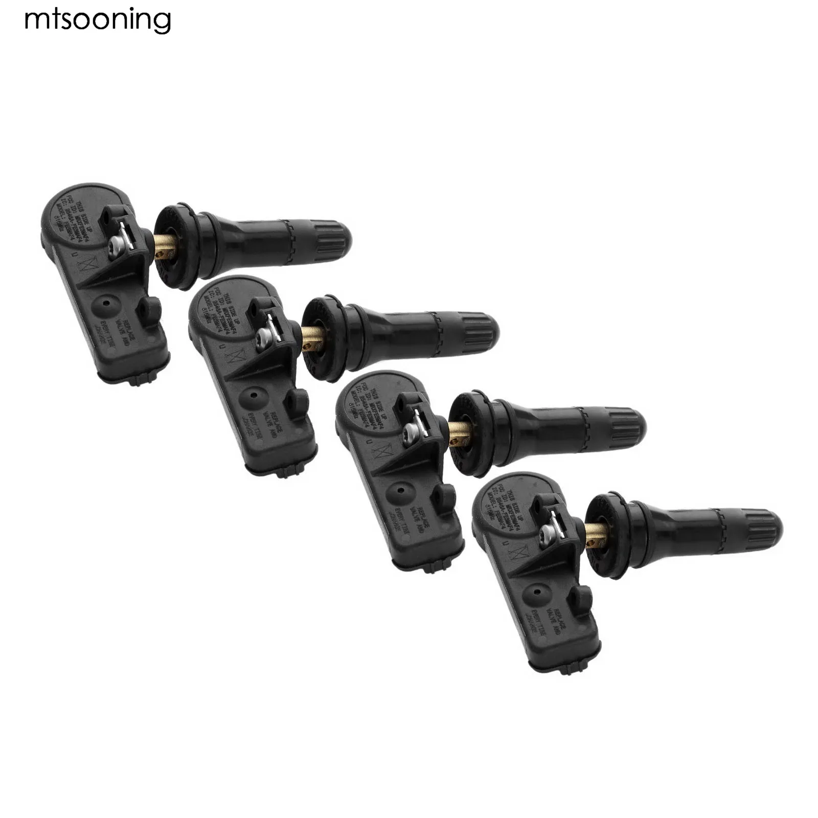 

mtsooning 4Pcs Tire Pressure Sensor 9L3T-1A180-CA 315MHz New For 2009-2013 Ford Taurus Fusion Mustang Lincoln Navigator MKX MKS