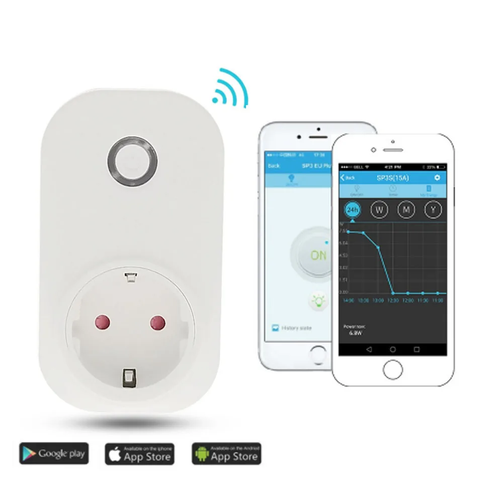 Умная розетка с Wi-Fi 100-240 в перем. Тока 10 А | Обустройство дома