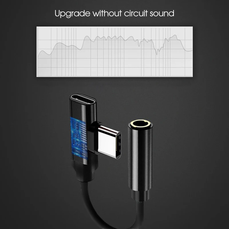 Аудиоадаптер 2 в 1 с USB C на 3 5 мм AUX для Oneplus 6T Type конвертер наушников зарядный кабель