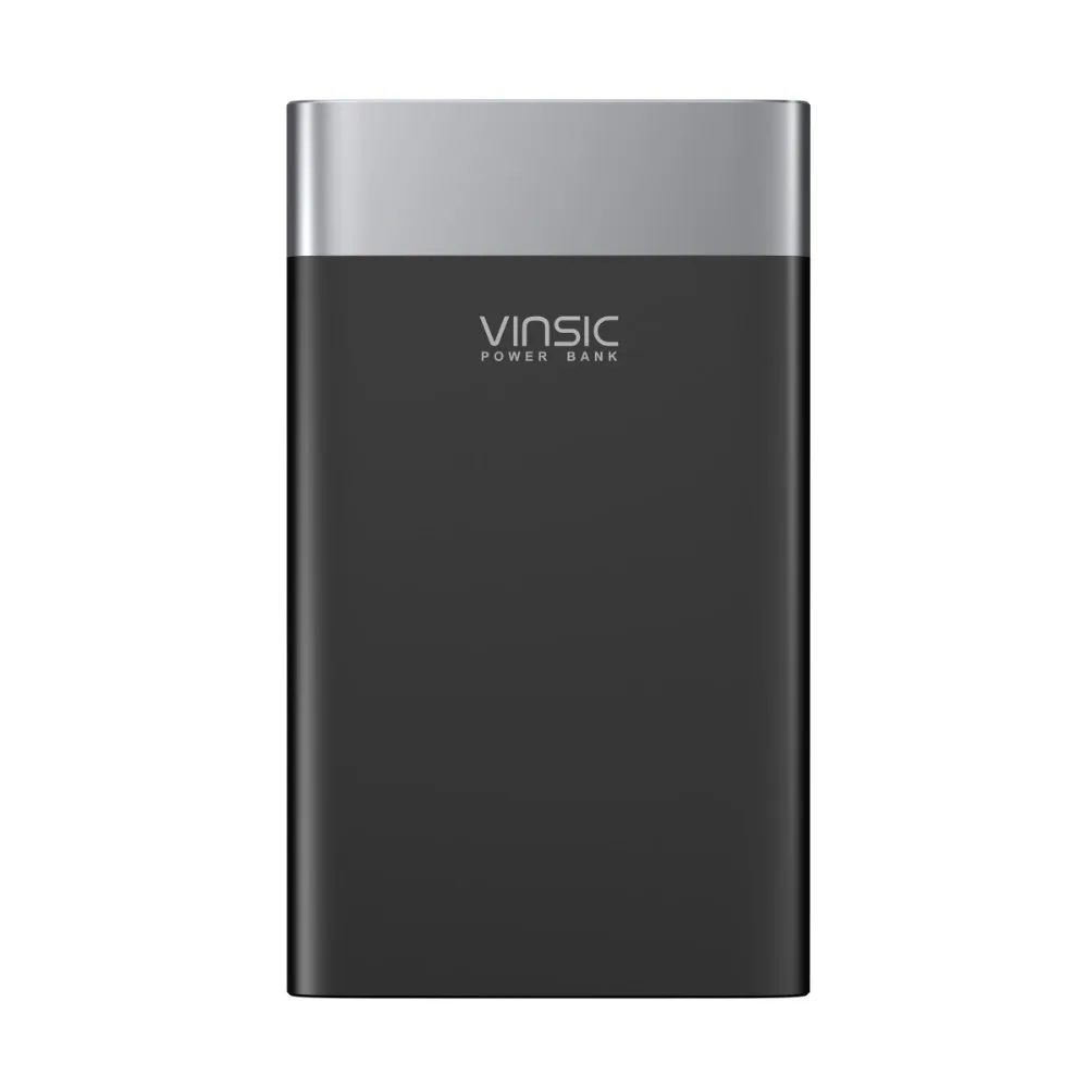 Vinsic 20000 мАч QC3.0 Quick Charge Мощность банк 2.4A внешний Батарея Зарядное устройство Тип C