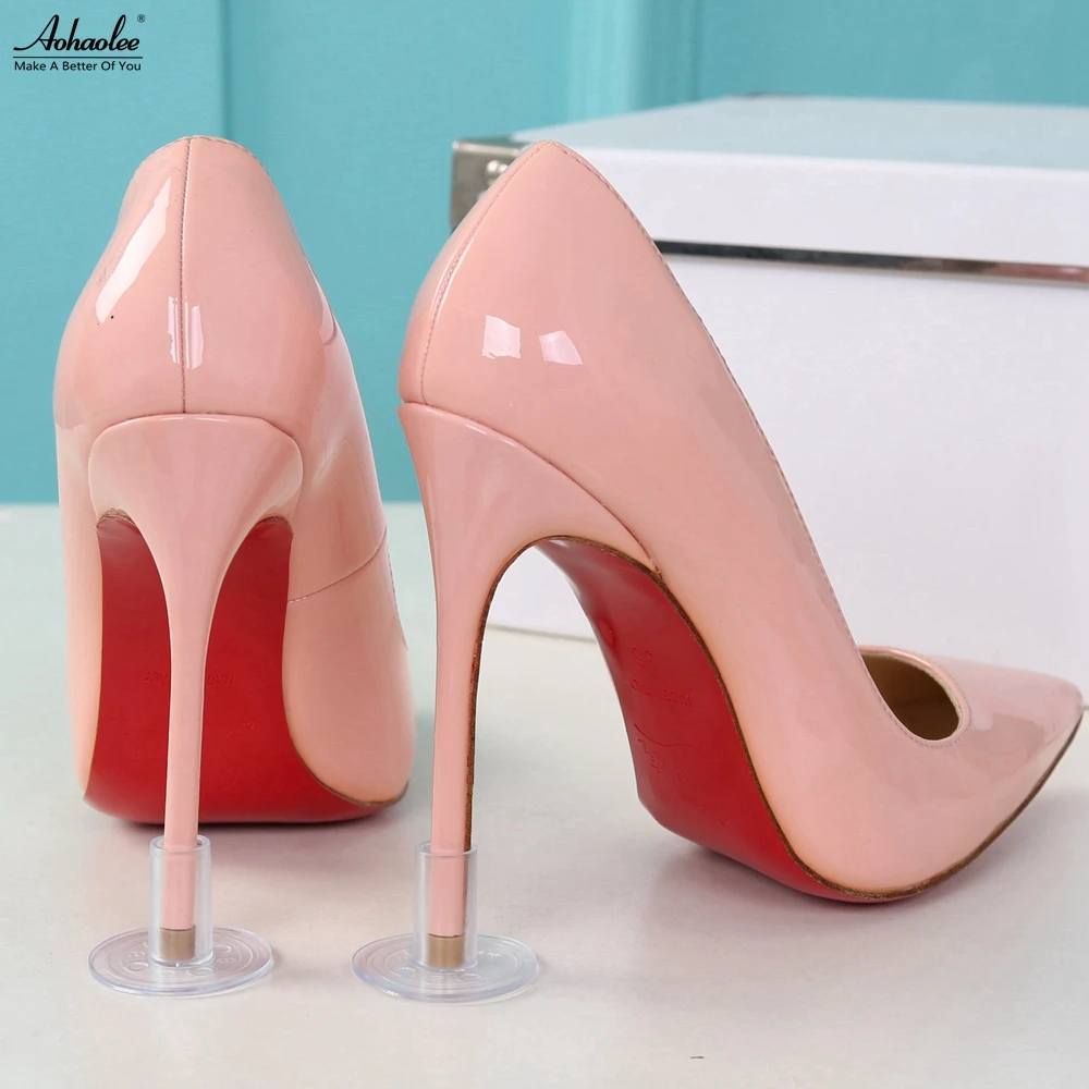 100 Pairs / Lot High Heeler Latin Stiletto Shoes Heel Covers Cap Heel Stoppers Antislip Heel Protectors for Bridal Wedding Party