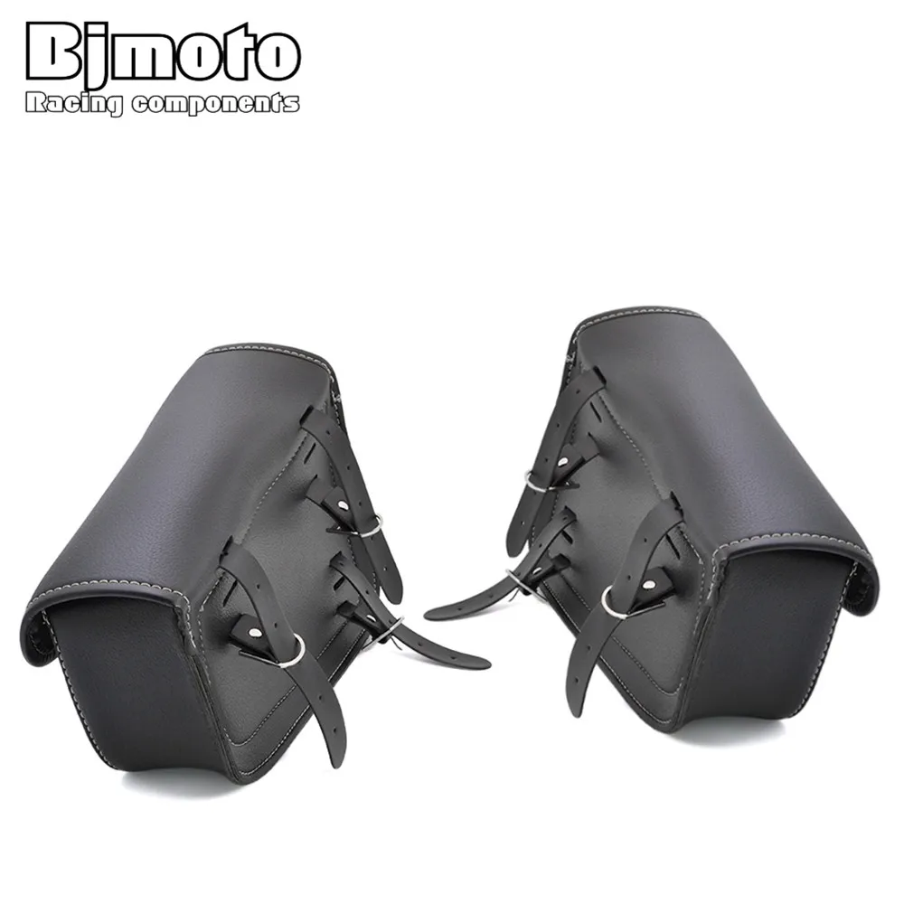 Сумки для мотоцикла BJMOTO сумки седла из искусственной кожи сумка инструментов