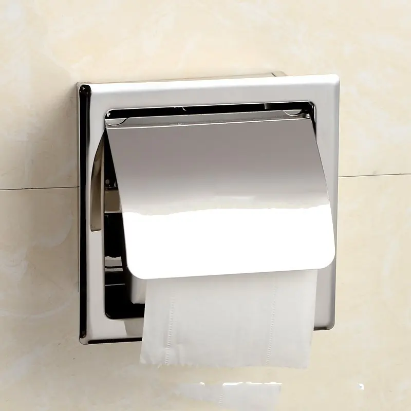 Ffree доставка 304 держатель для туалетной бумаги из нержавеющей стали коробка для туалетной бумаги держатель для туалетной бумаги Водонепроницаемая коробка для салфеток качество!