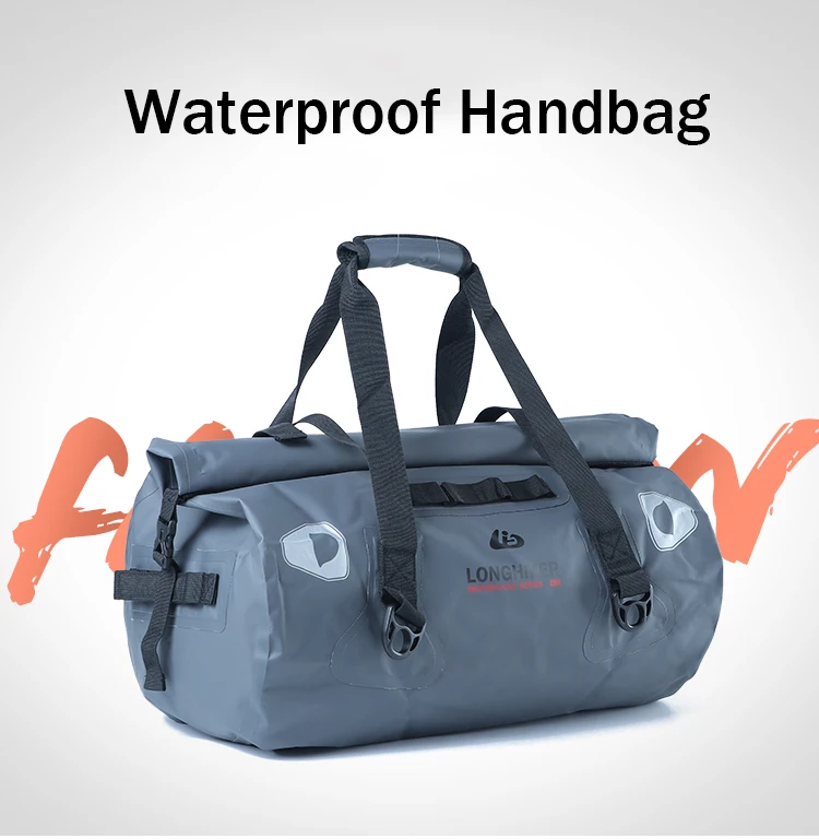 LONGHIKER 40L/60L спортивная водонепроницаемая сумка из ПВХ для тренажерного зала и фитнеса, водонепроницаемая сумка для езды на велосипеде и плавания, дорожная сумка для тренировок