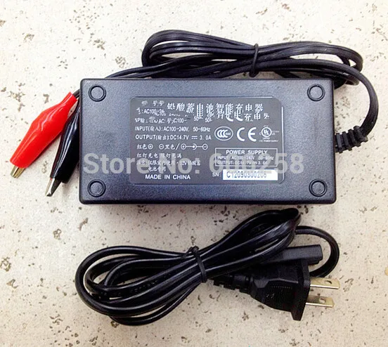 DC 14 7 V 3A FOR12V 10AH 30AH автомобильное зарядное устройство адаптер питания|charger standard|charger