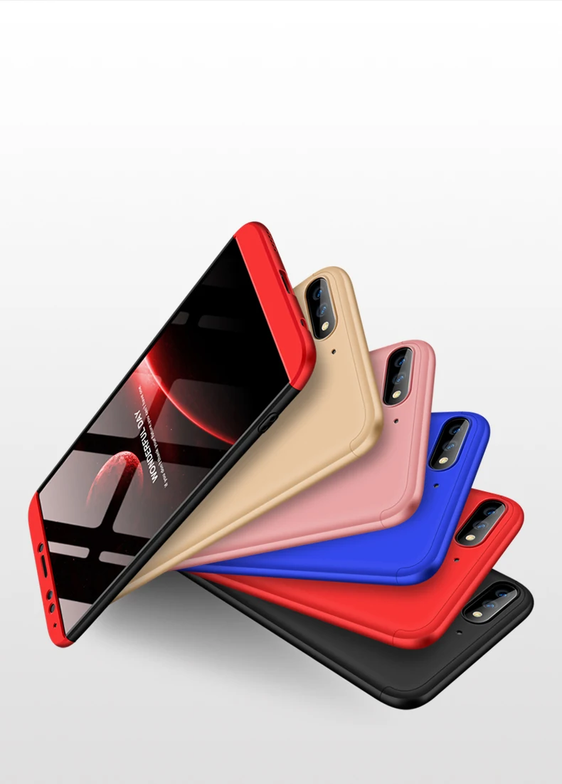 Чехол Honor 7C для huawei Y7 Prime, чехол для телефона, полная защита, Жесткий Чехол для задней панели из поликарбоната, чехол для huawei Nova 2 Lite Y7 Pro