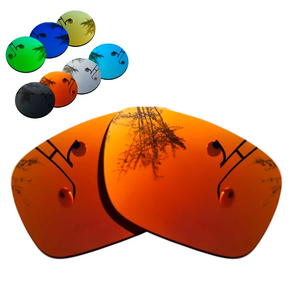 100% Precisely Cut Polarized Replacement Lenses for Mainlink Sunglasses Red Mirrored Coating Color- Choices