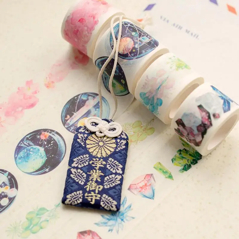 Оригинальная мечта Акварельная живопись васи клейкая лента ремесло DIY