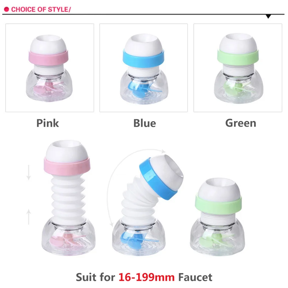 1 шт. Пластик поворот удлинитель смесителя Кухня крана Ванная комната